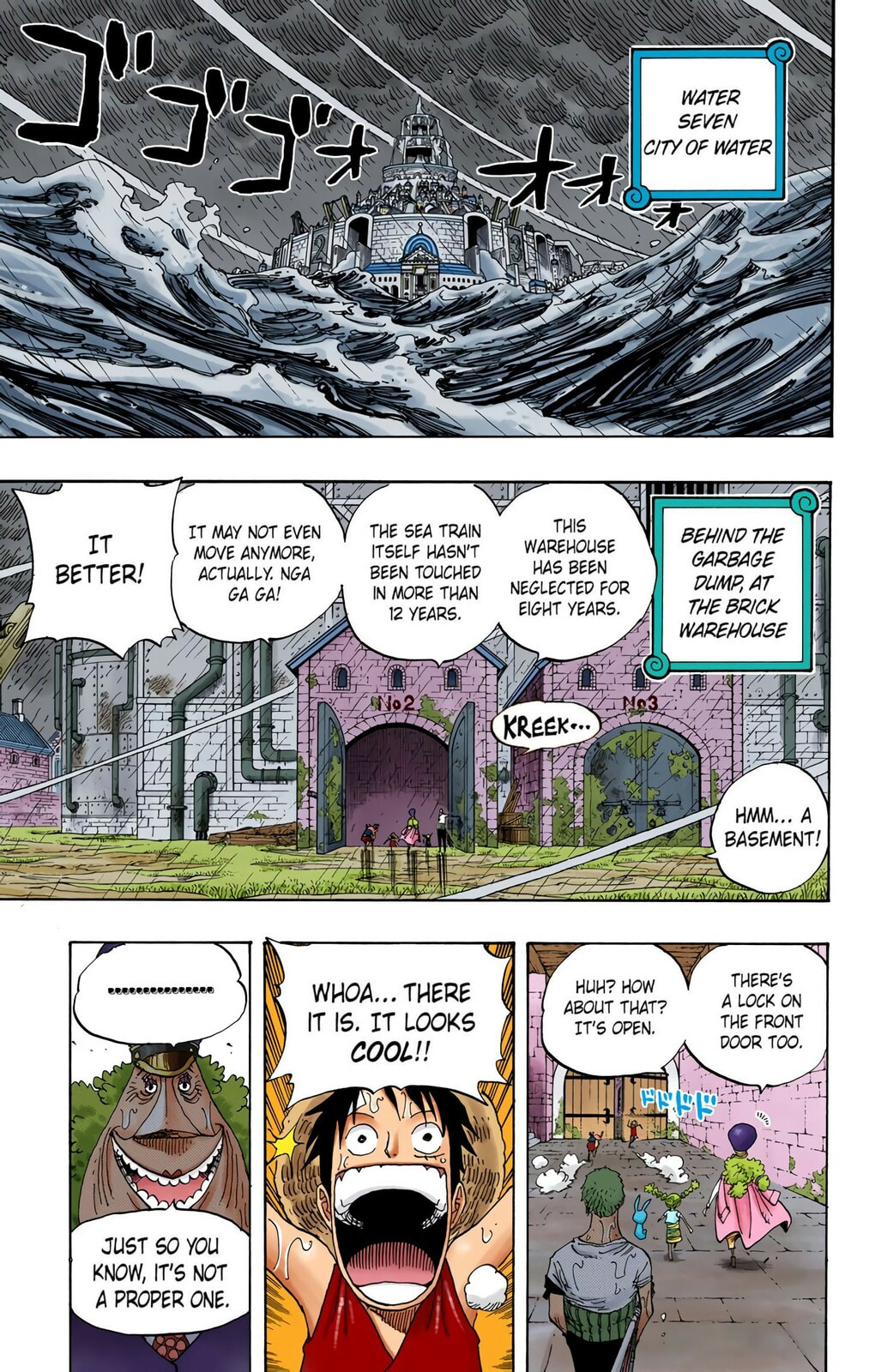 Read One Piece (Colored) chapter 365 image 8 on Lezhin