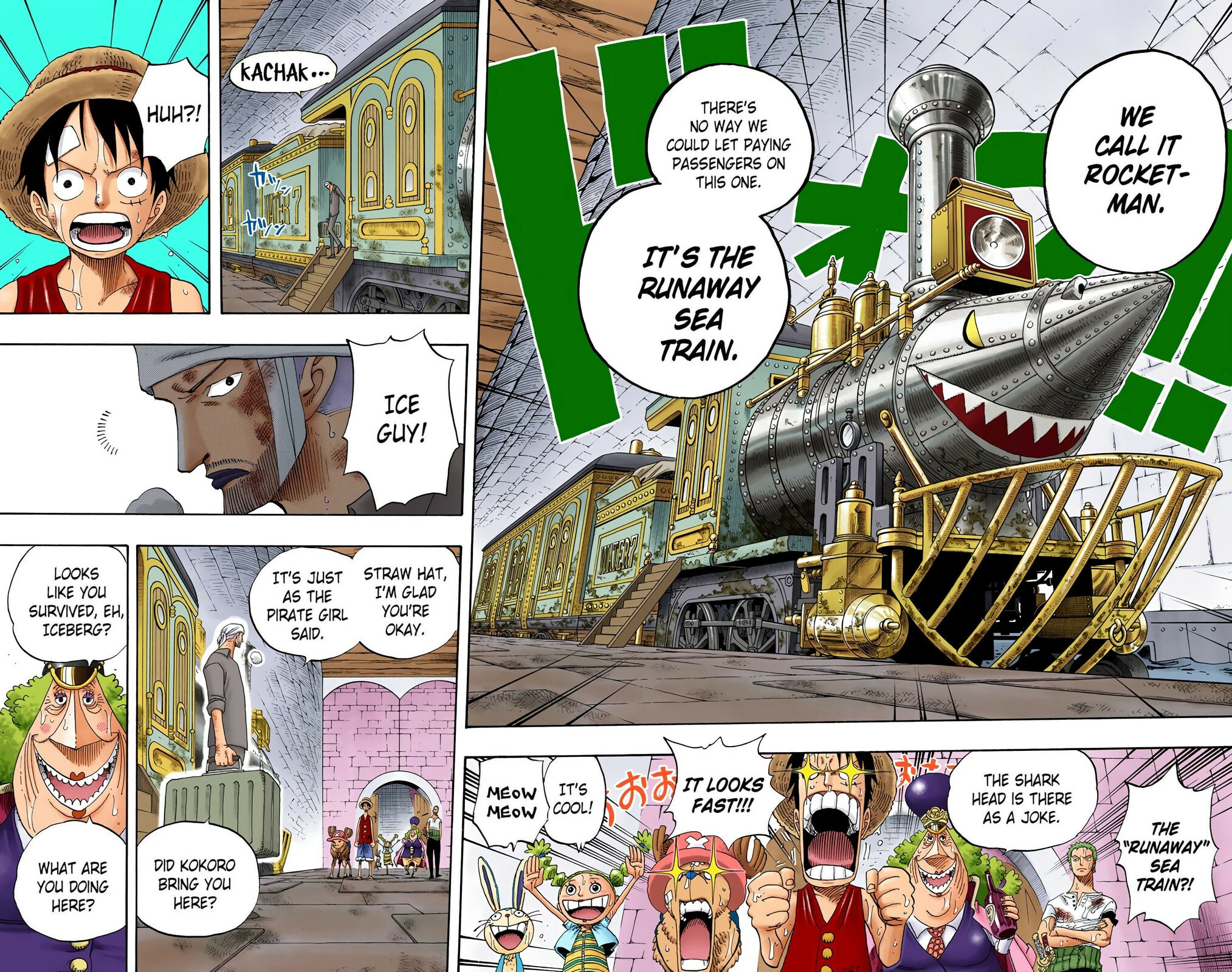 Read One Piece (Colored) chapter 365 image 9 on Lezhin