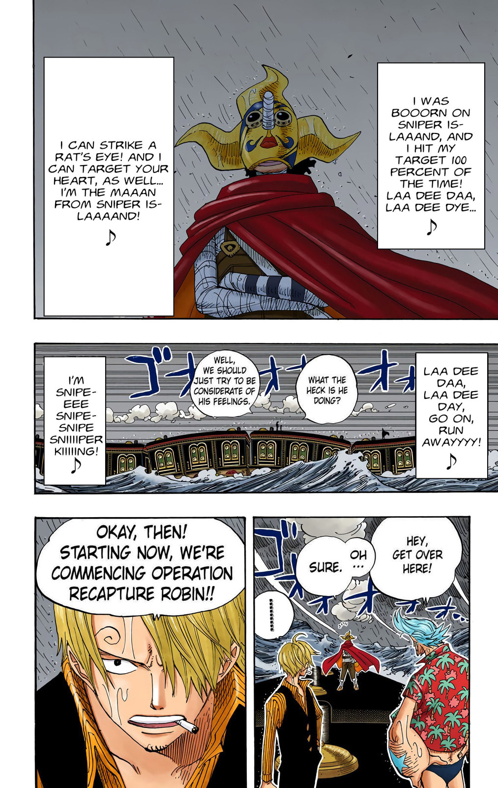 Read One Piece (Colored) chapter 368 image 1 on Lezhin