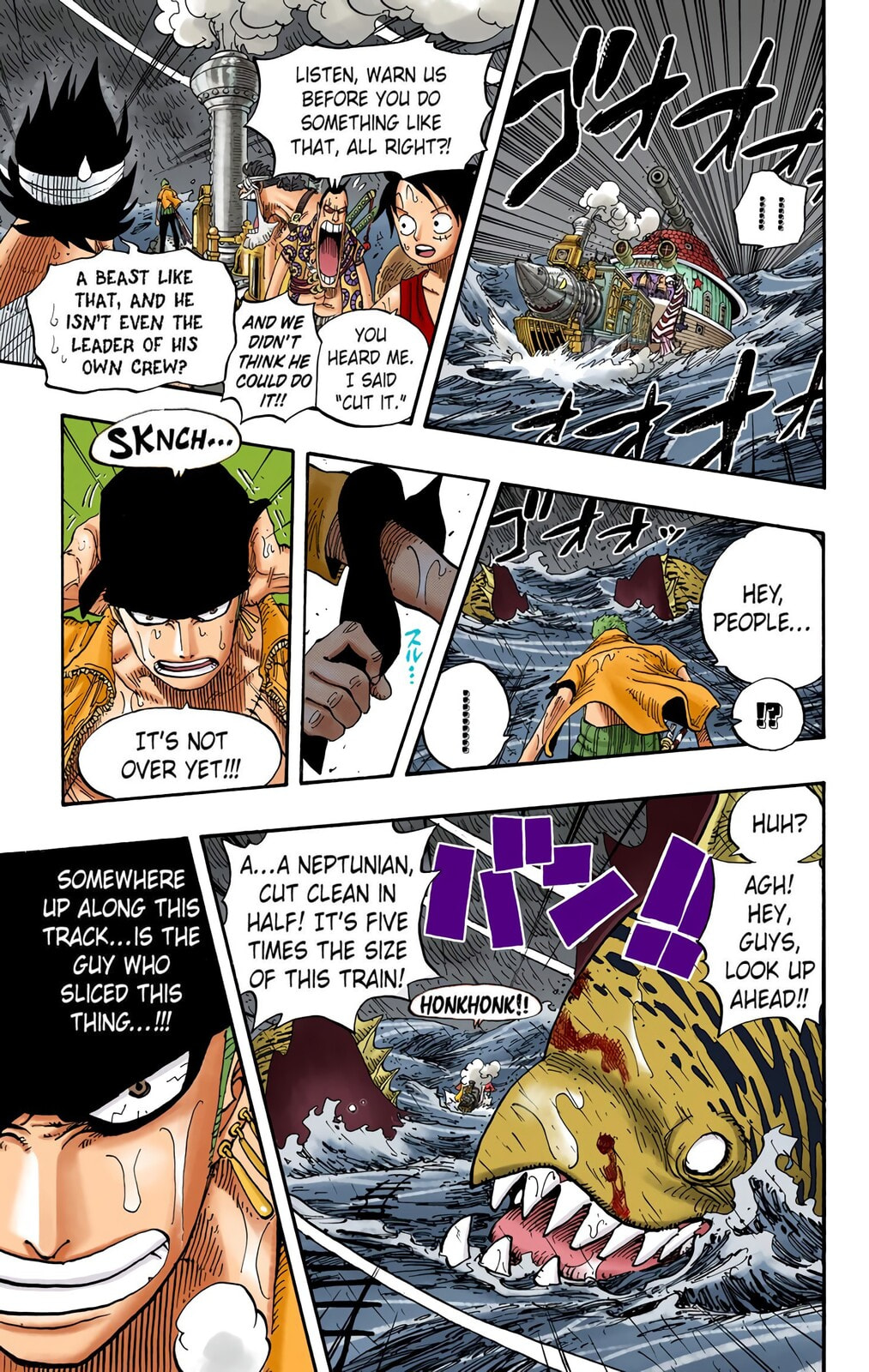 Read One Piece (Colored) chapter 371 image 9 on Lezhin
