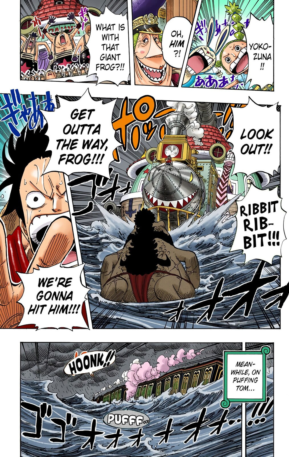 Read One Piece (Colored) chapter 374 image 2 on Lezhin