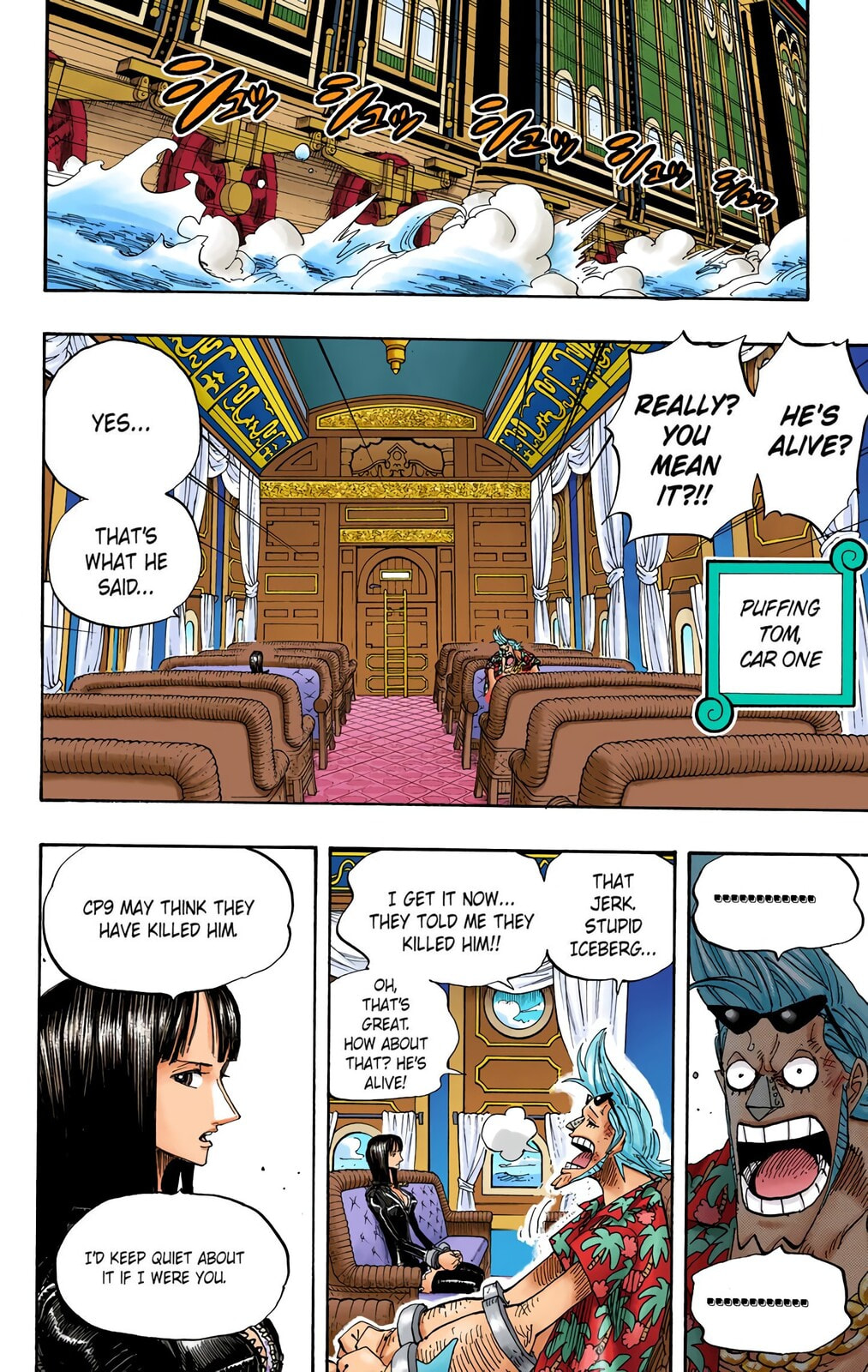 Read One Piece (Colored) chapter 375 image 1 on Lezhin