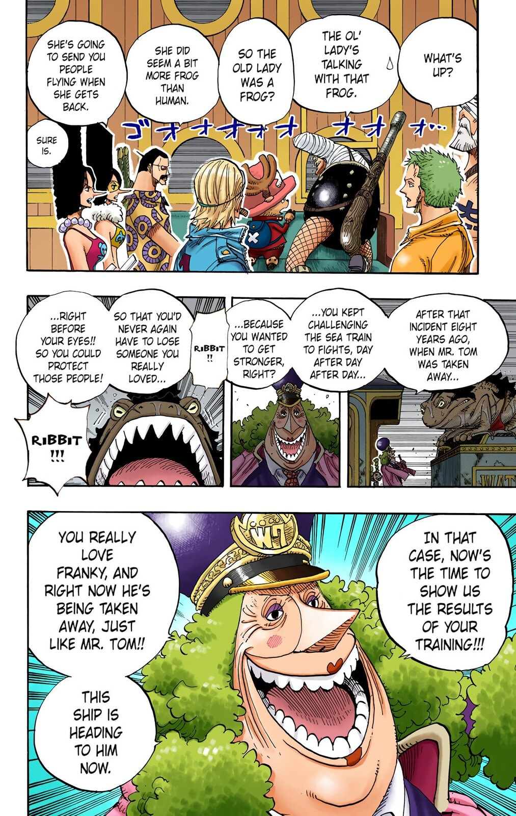Read One Piece (Colored) chapter 375 image 7 on Lezhin
