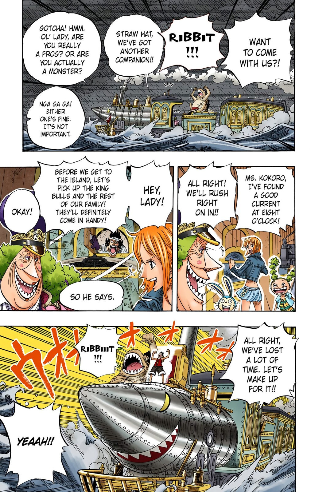 Read One Piece (Colored) chapter 375 image 8 on Lezhin