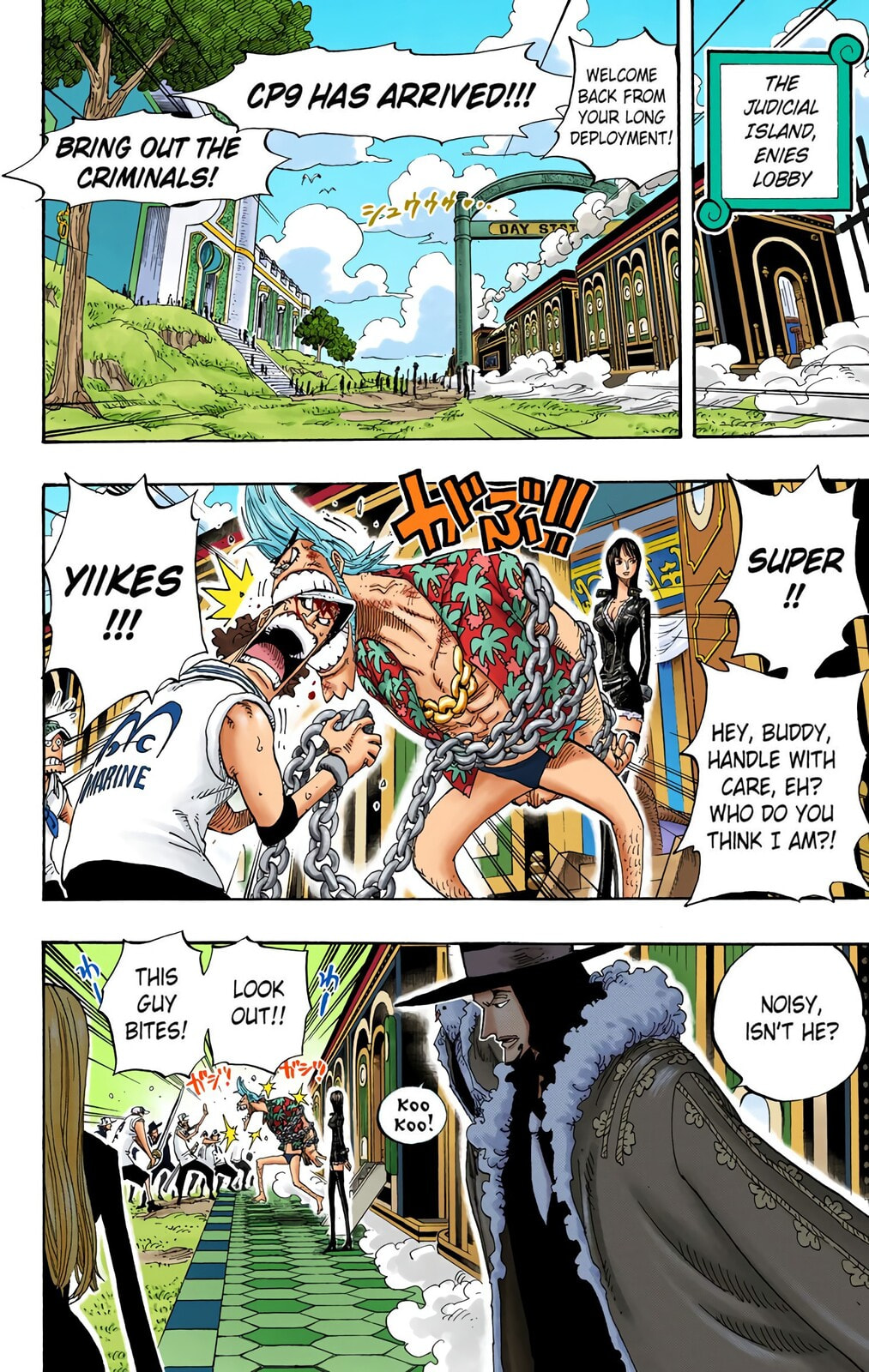 Read One Piece (Colored) chapter 375 image 9 on Lezhin