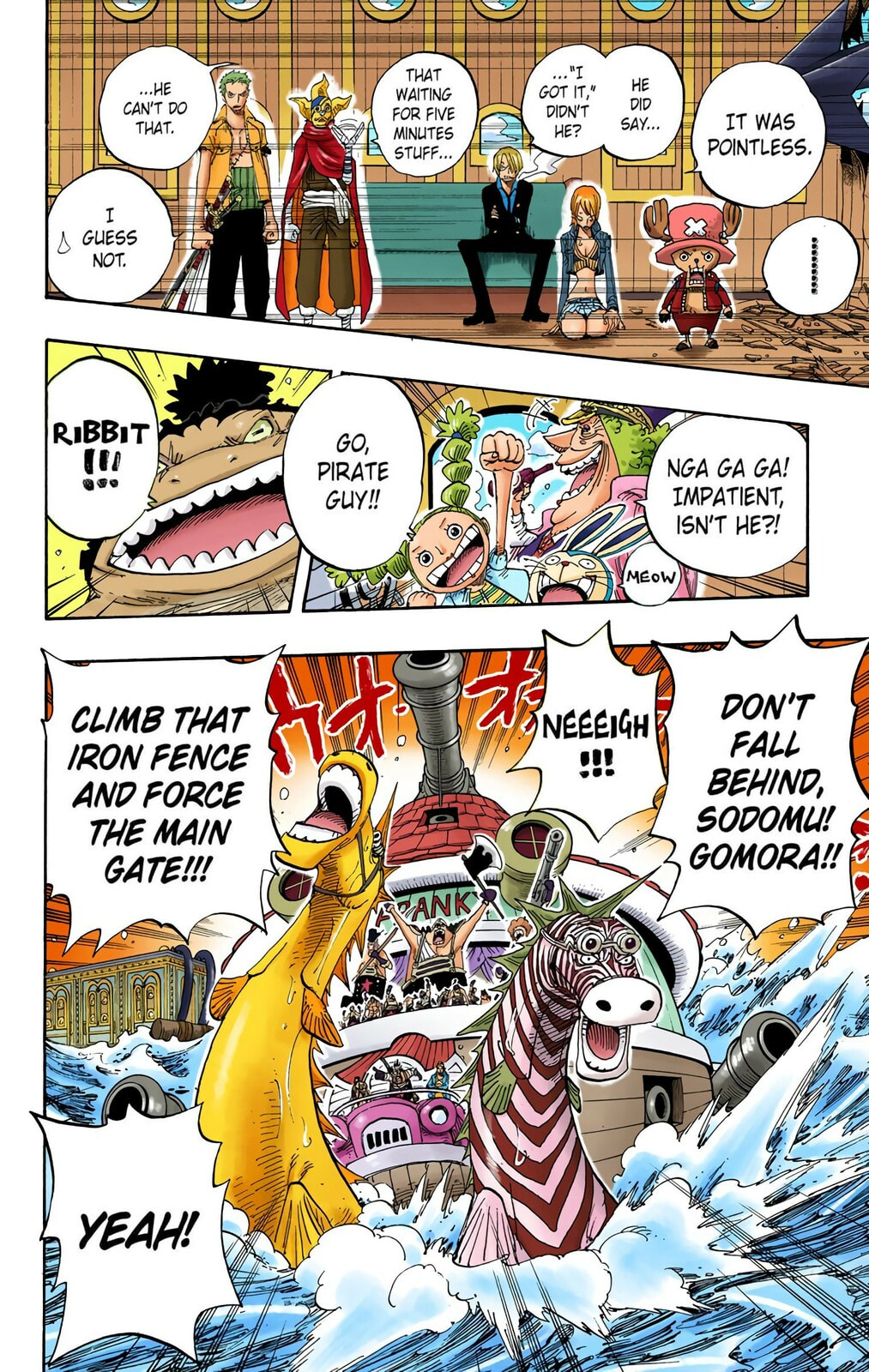 Read One Piece (Colored) chapter 376 image 10 on Lezhin