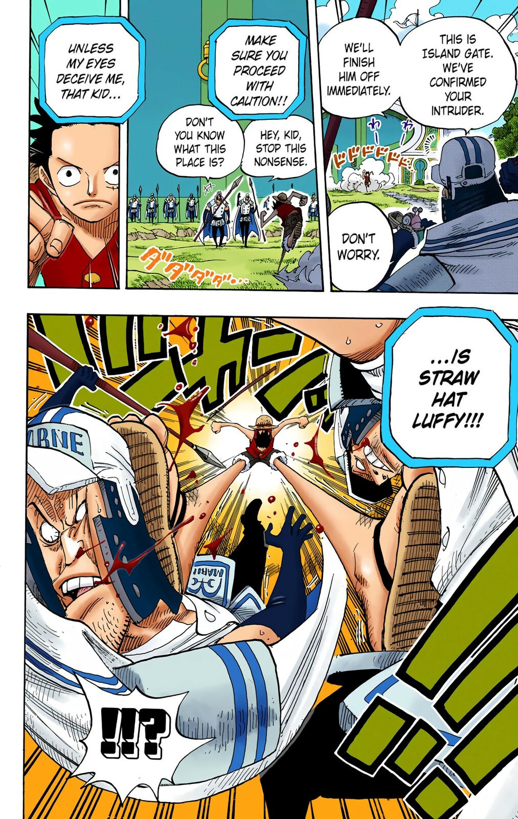 Read One Piece (Colored) chapter 376 image 14 on Lezhin