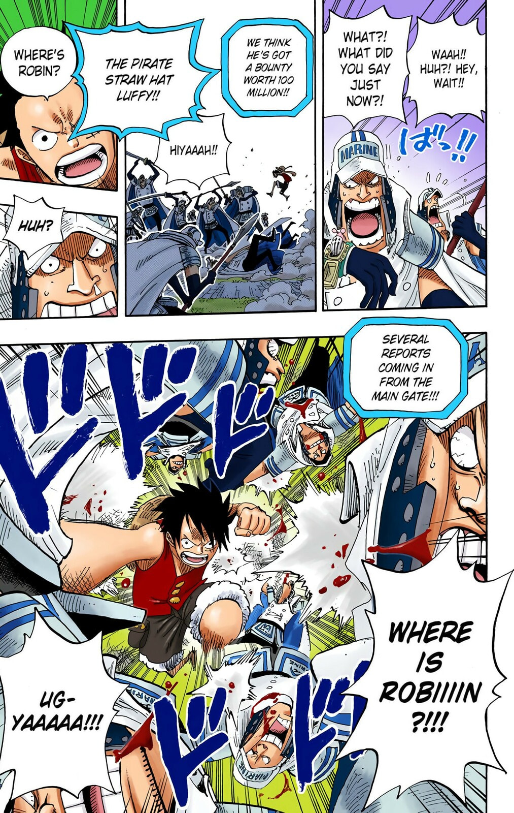 Read One Piece (Colored) chapter 376 image 15 on Lezhin