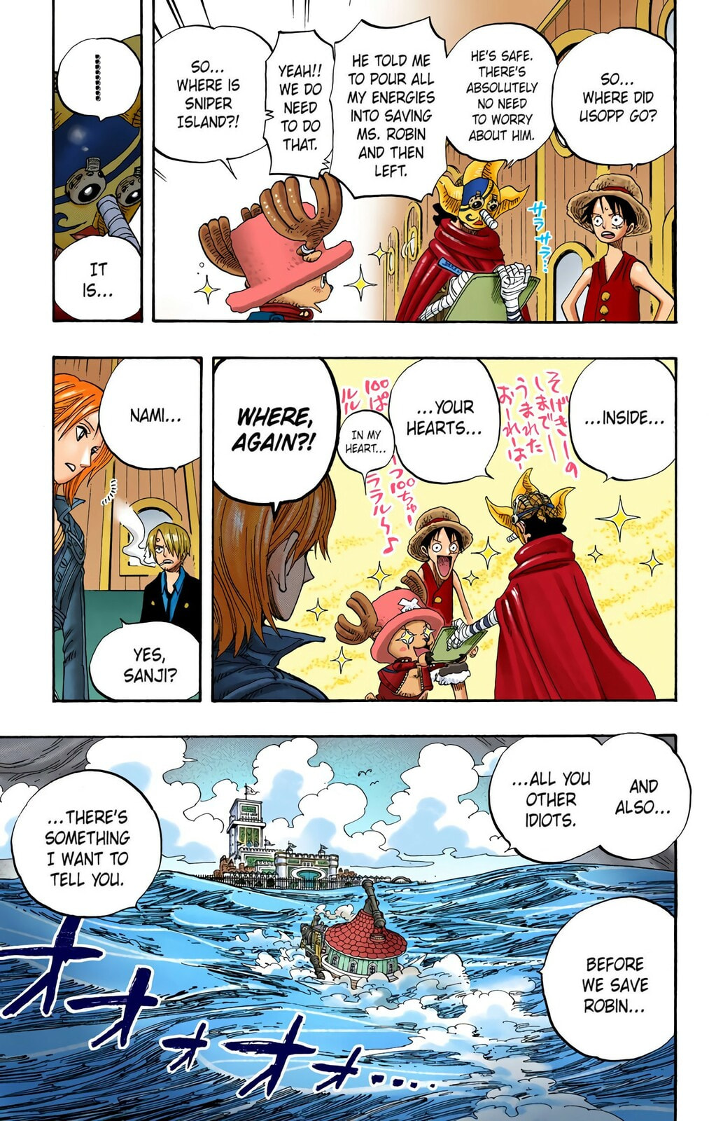 Read One Piece (Colored) chapter 376 image 2 on Lezhin