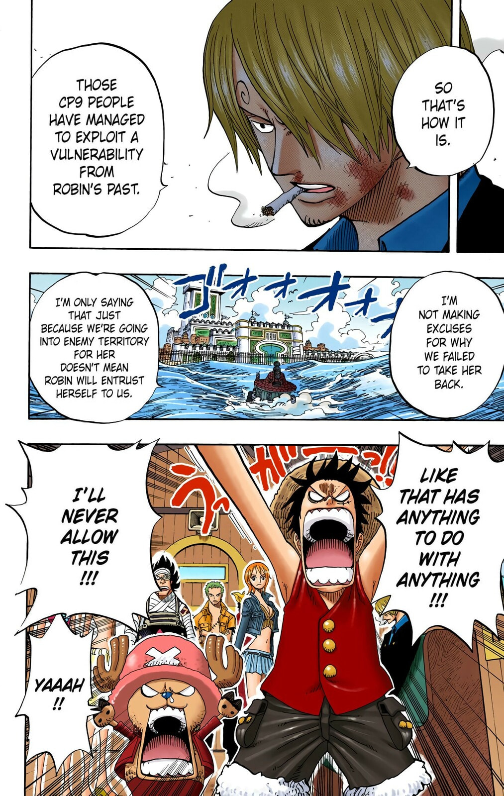 Read One Piece (Colored) chapter 376 image 3 on Lezhin