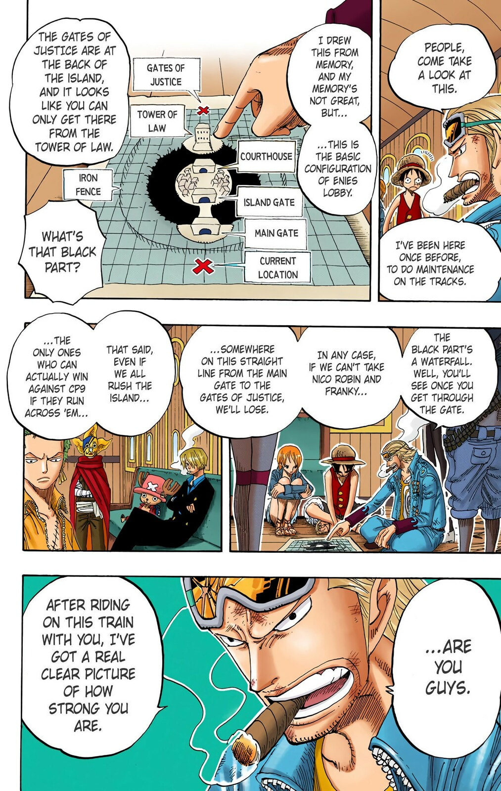 Read One Piece (Colored) chapter 376 image 5 on Lezhin