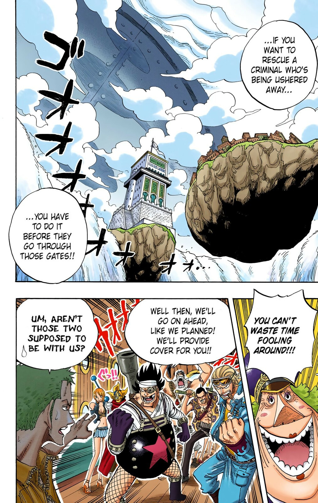 Read One Piece (Colored) chapter 376 image 8 on Lezhin