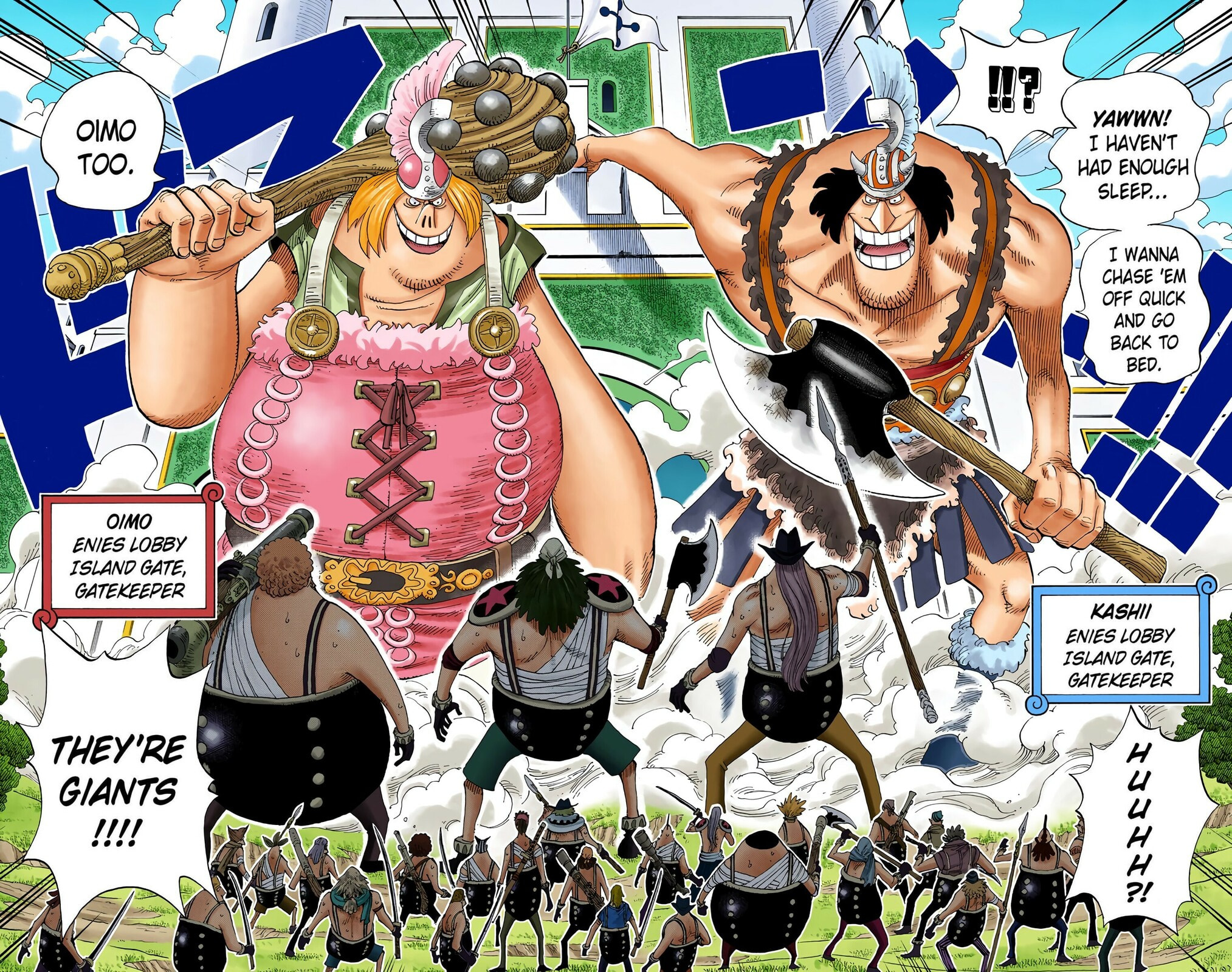 Read One Piece (Colored) chapter 377 image 15 on Lezhin