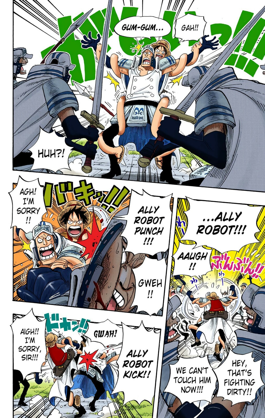 Read One Piece (Colored) chapter 377 image 3 on Lezhin