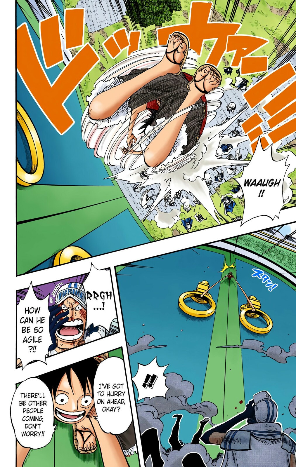 Read One Piece (Colored) chapter 377 image 7 on Lezhin