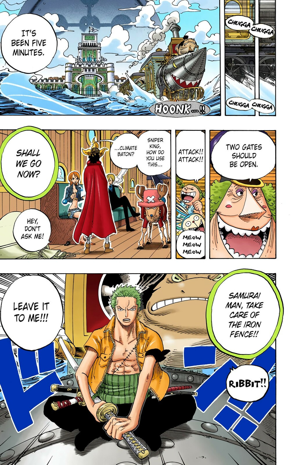 Read One Piece (Colored) chapter 378 image 13 on Lezhin