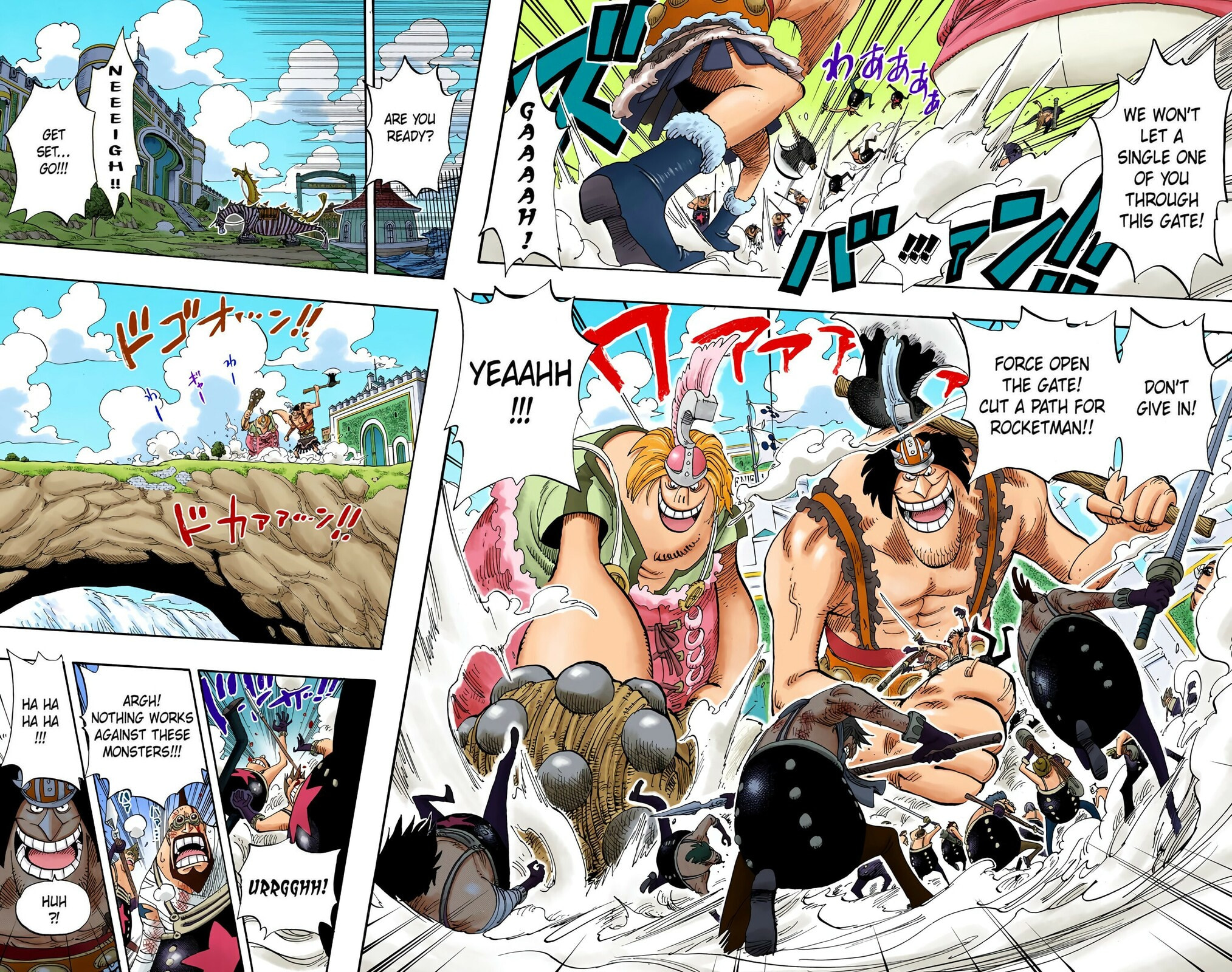 Read One Piece (Colored) chapter 378 image 5 on Lezhin