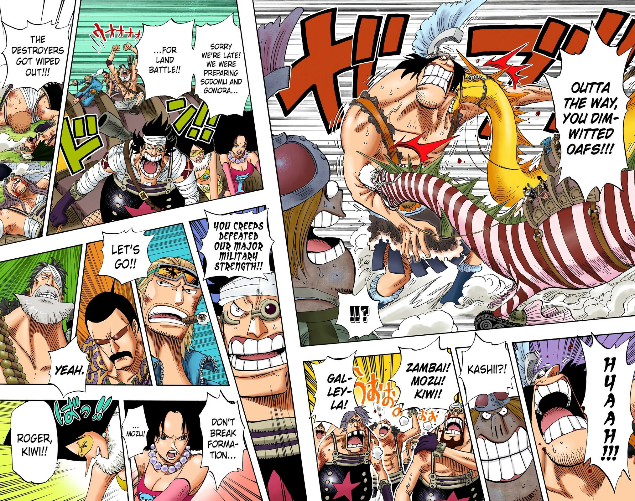 Read One Piece (Colored) chapter 378 image 6 on Lezhin