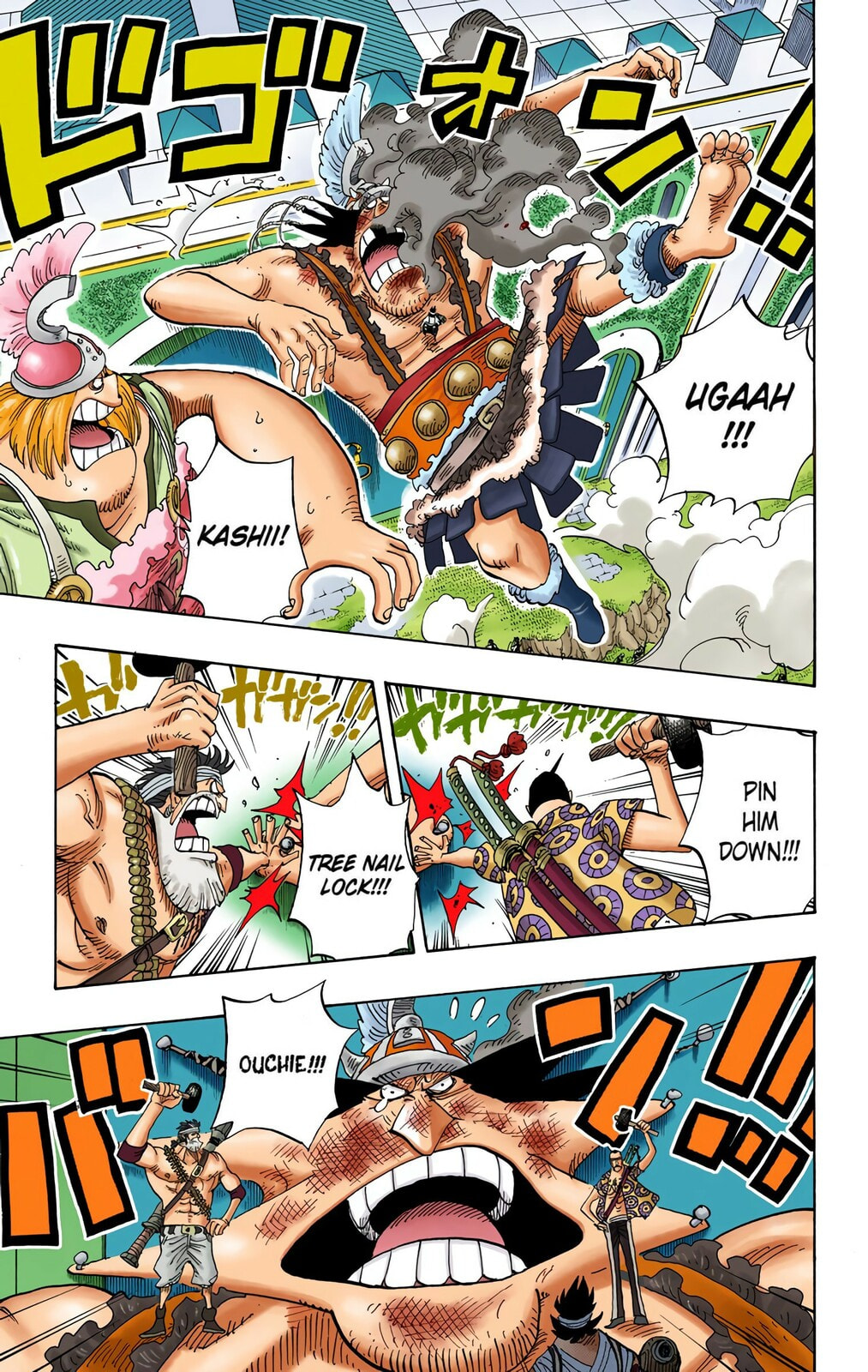 Read One Piece (Colored) chapter 378 image 8 on Lezhin