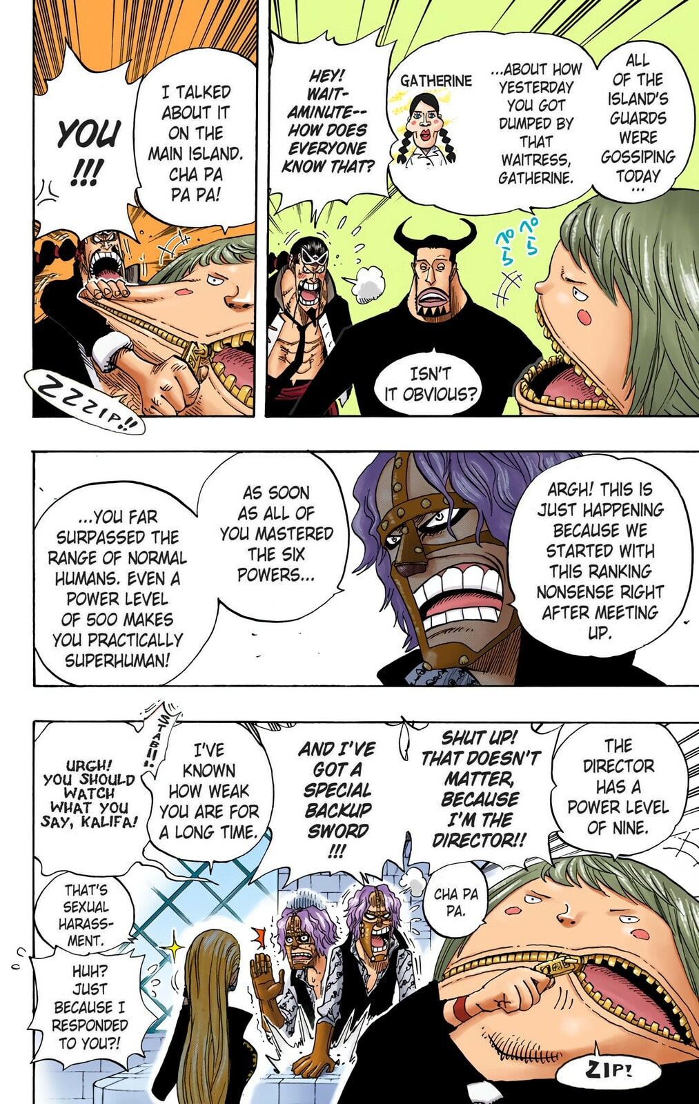 Read One Piece (Colored) chapter 379 image 8 on Lezhin