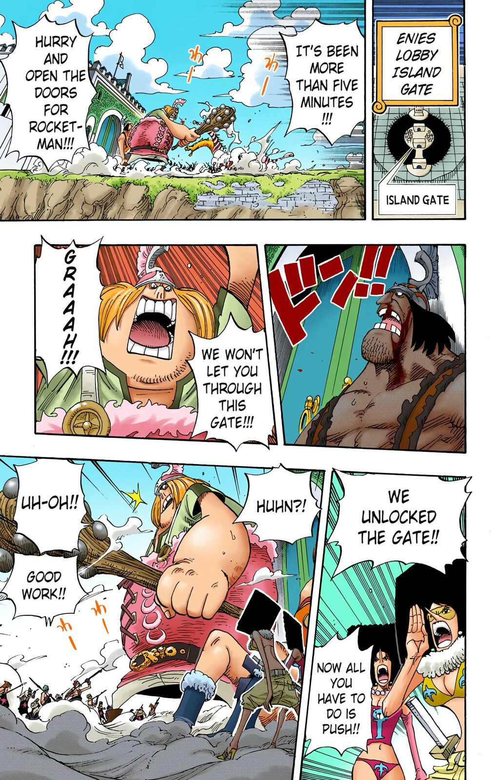 Read One Piece (Colored) chapter 380 image 2 on Lezhin