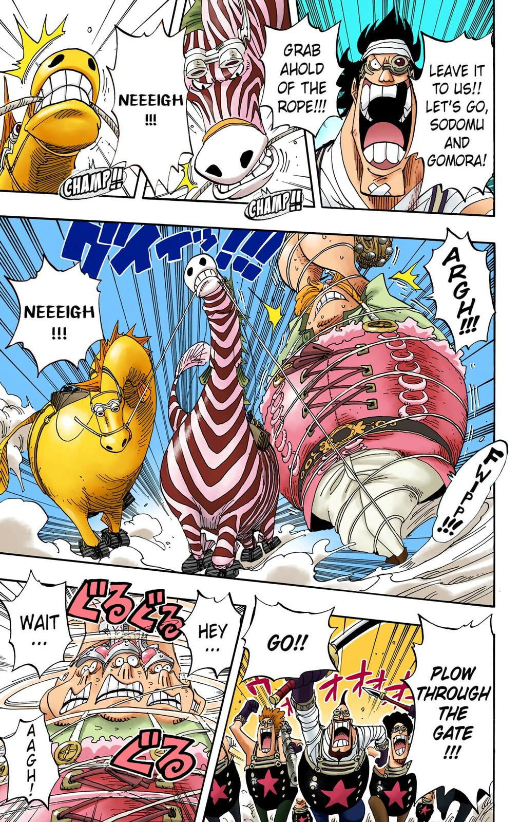 Read One Piece (Colored) chapter 380 image 4 on Lezhin
