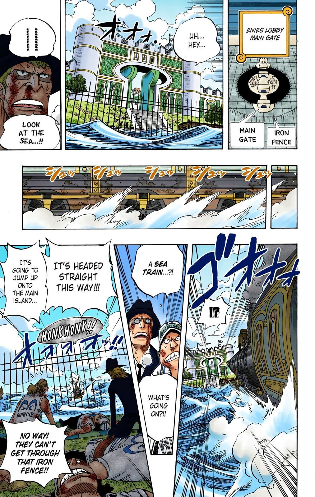 Read One Piece (Colored) chapter 380 image 6 on Lezhin