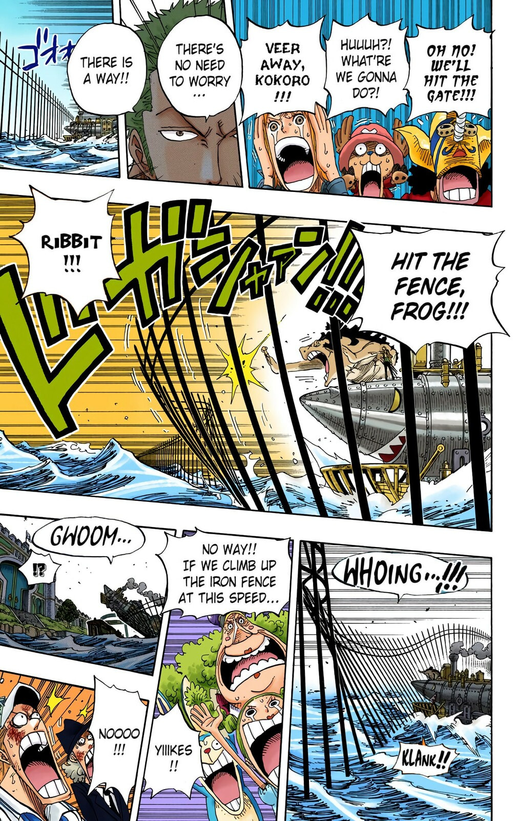 Read One Piece (Colored) chapter 380 image 8 on Lezhin