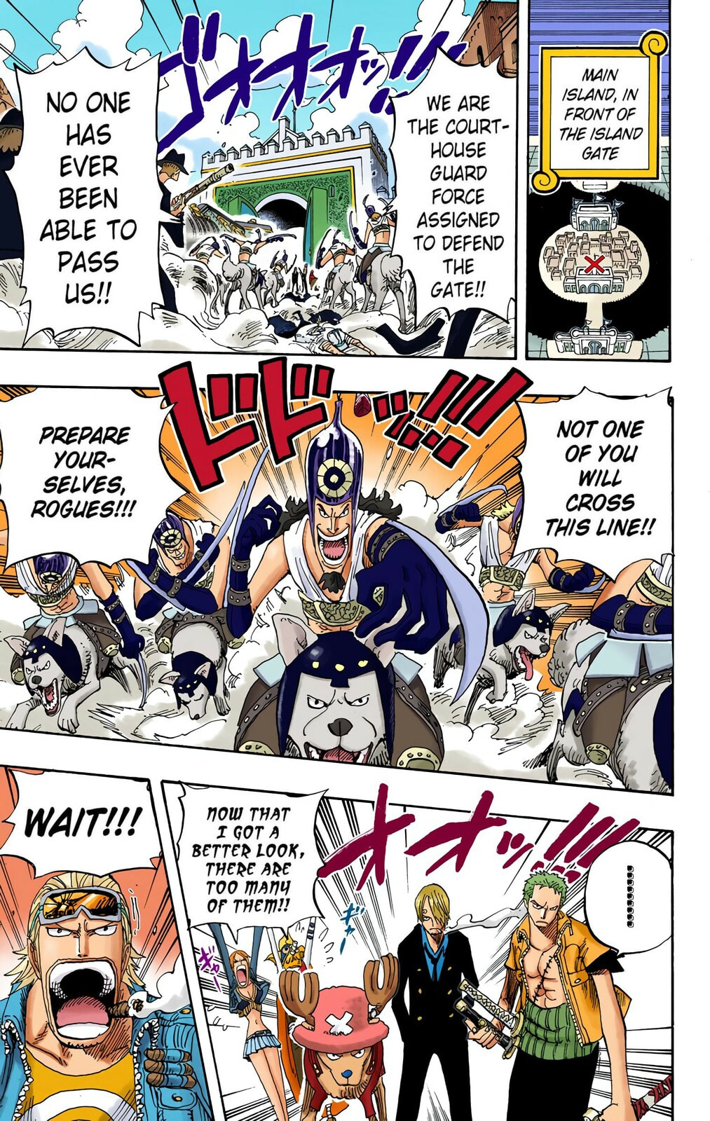 Read One Piece (Colored) chapter 381 image 12 on Lezhin