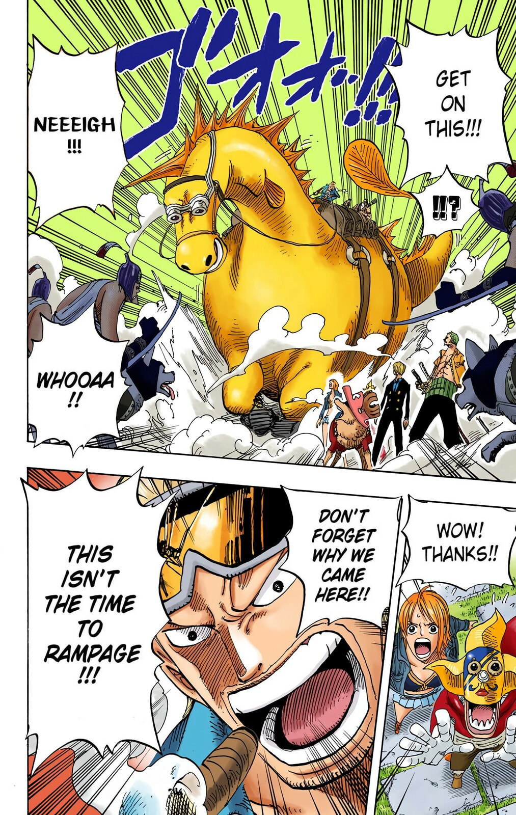 Read One Piece (Colored) chapter 381 image 13 on Lezhin