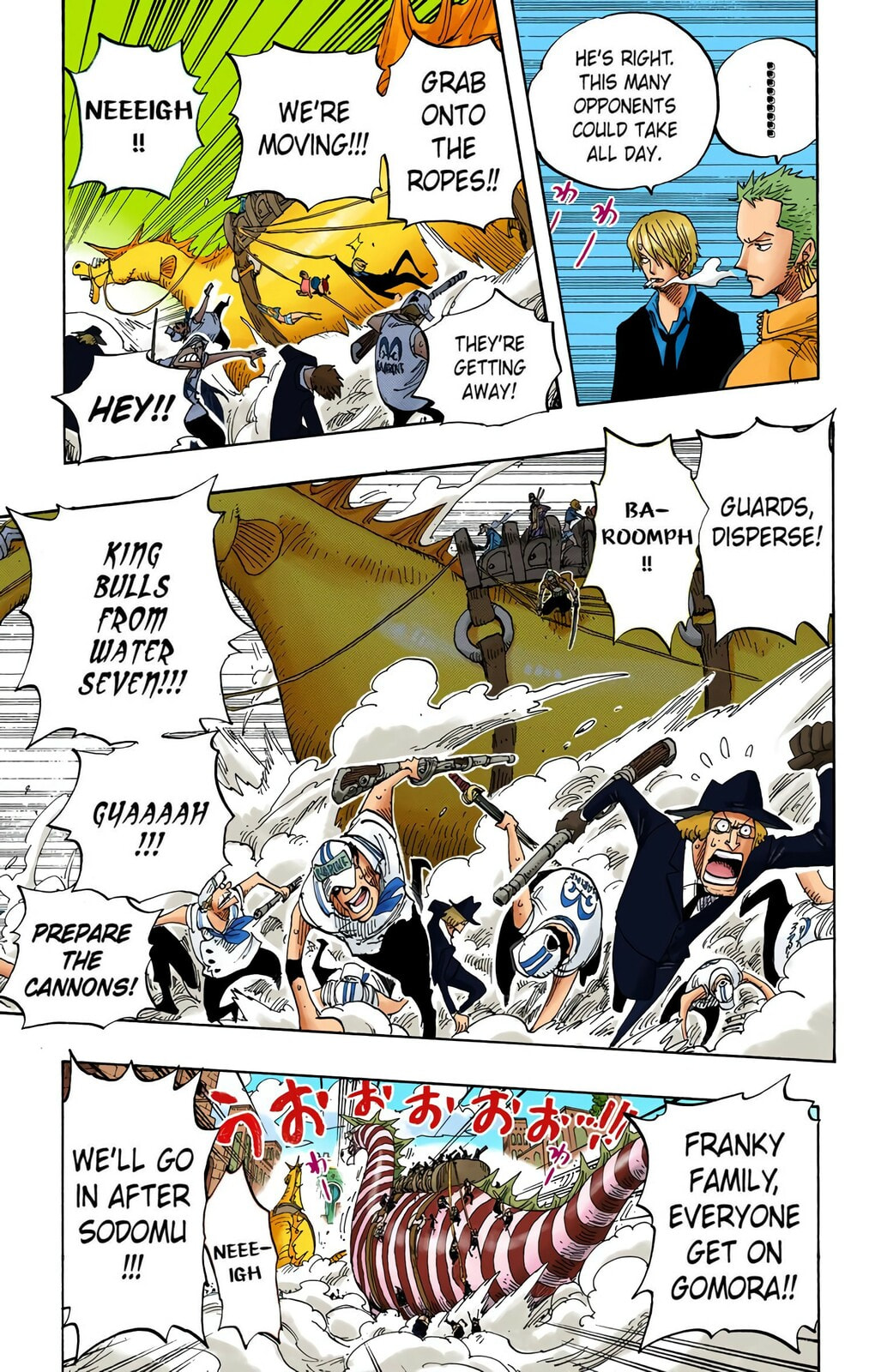Read One Piece (Colored) chapter 381 image 14 on Lezhin