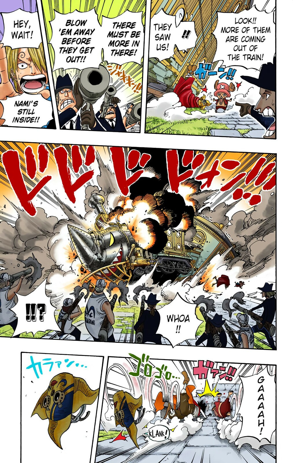 Read One Piece (Colored) chapter 381 image 2 on Lezhin