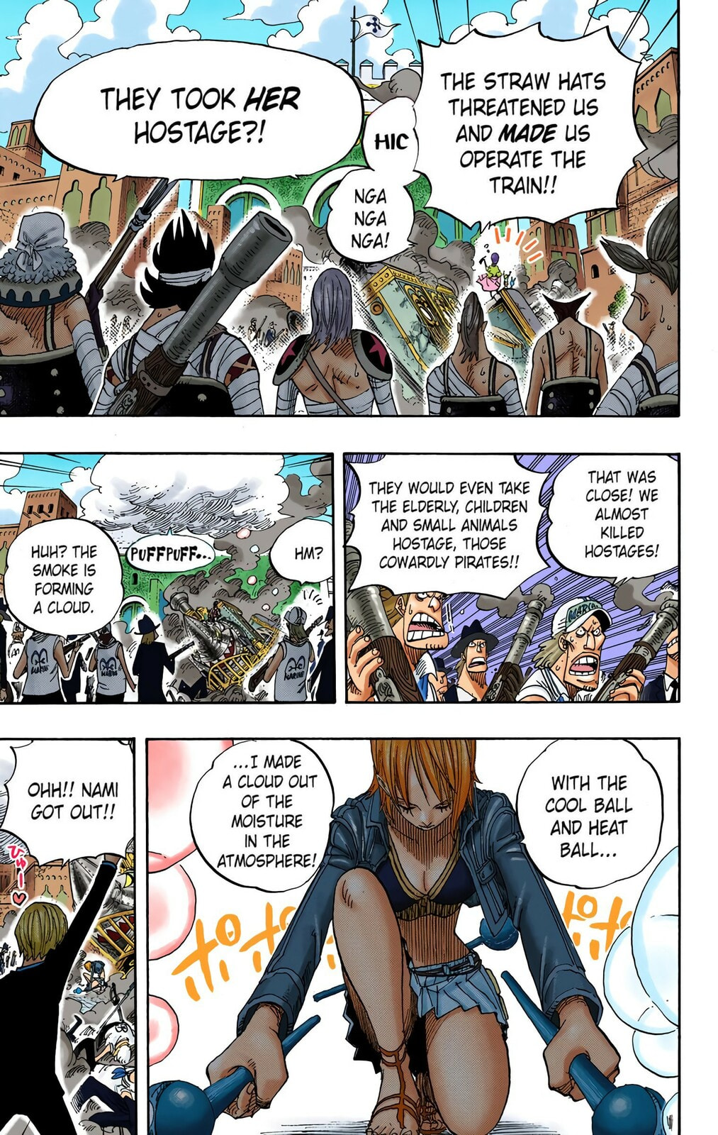 Read One Piece (Colored) chapter 381 image 4 on Lezhin