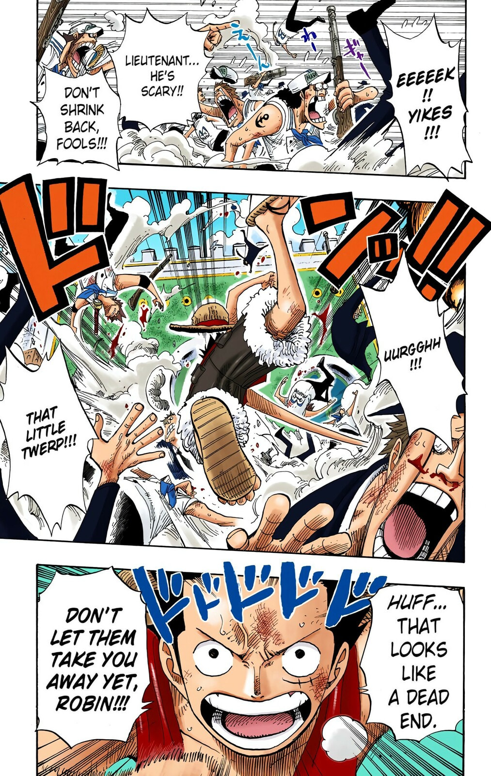 Read One Piece (Colored) chapter 382 image 12 on Lezhin