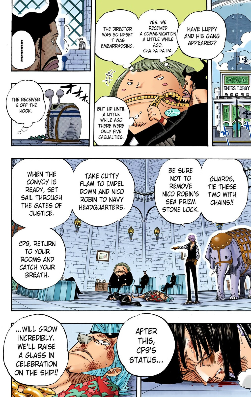 Read One Piece (Colored) chapter 382 image 13 on Lezhin