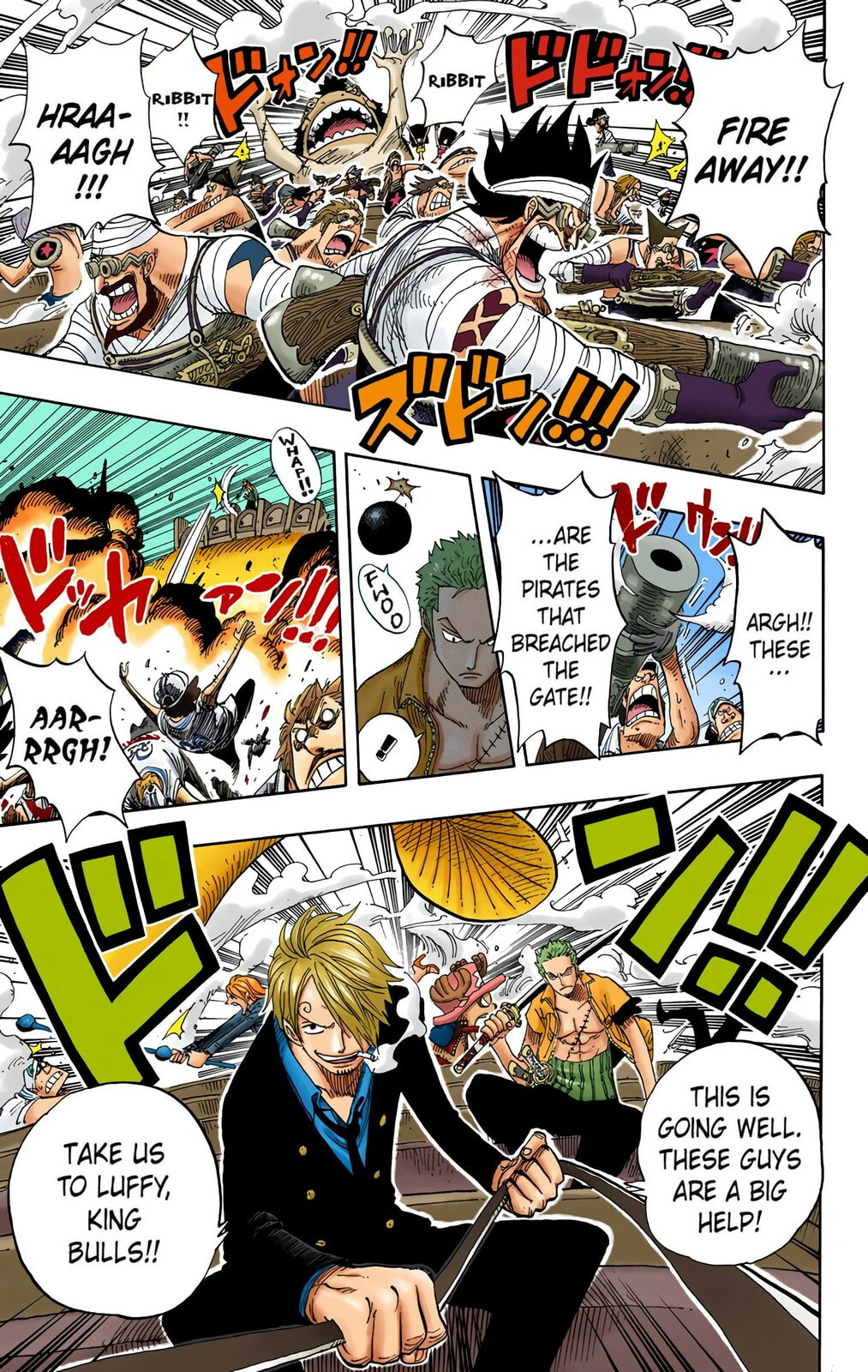Read One Piece (Colored) chapter 382 image 2 on Lezhin