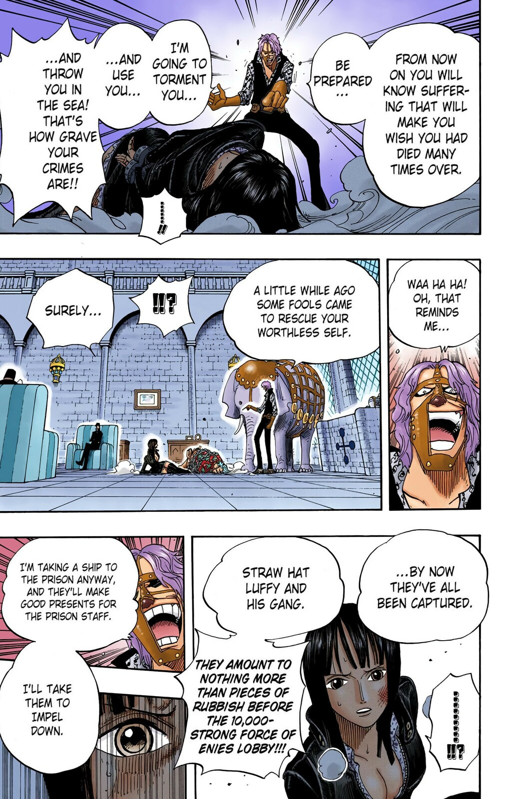Read One Piece (Colored) chapter 382 image 8 on Lezhin