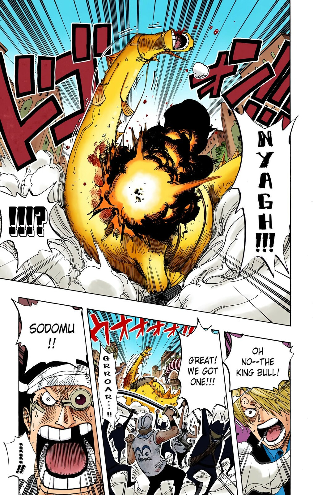 Read One Piece (Colored) chapter 383 image 15 on Lezhin