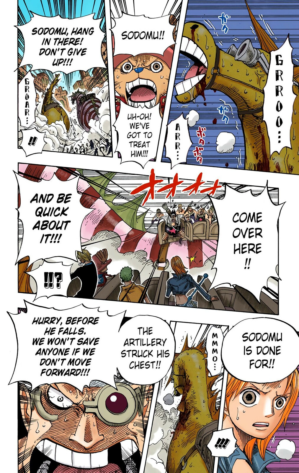 Read One Piece (Colored) chapter 383 image 16 on Lezhin