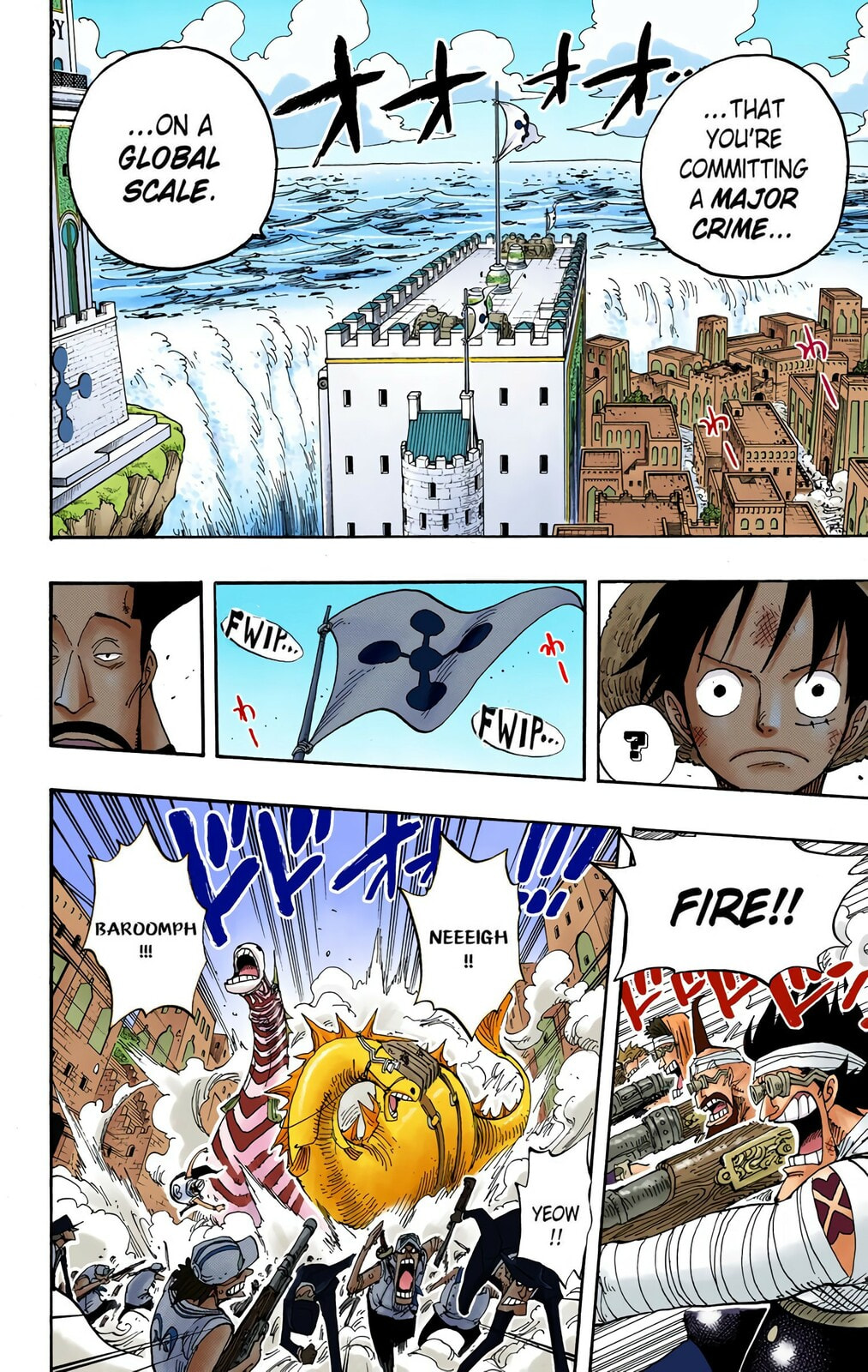 Read One Piece (Colored) chapter 383 image 3 on Lezhin