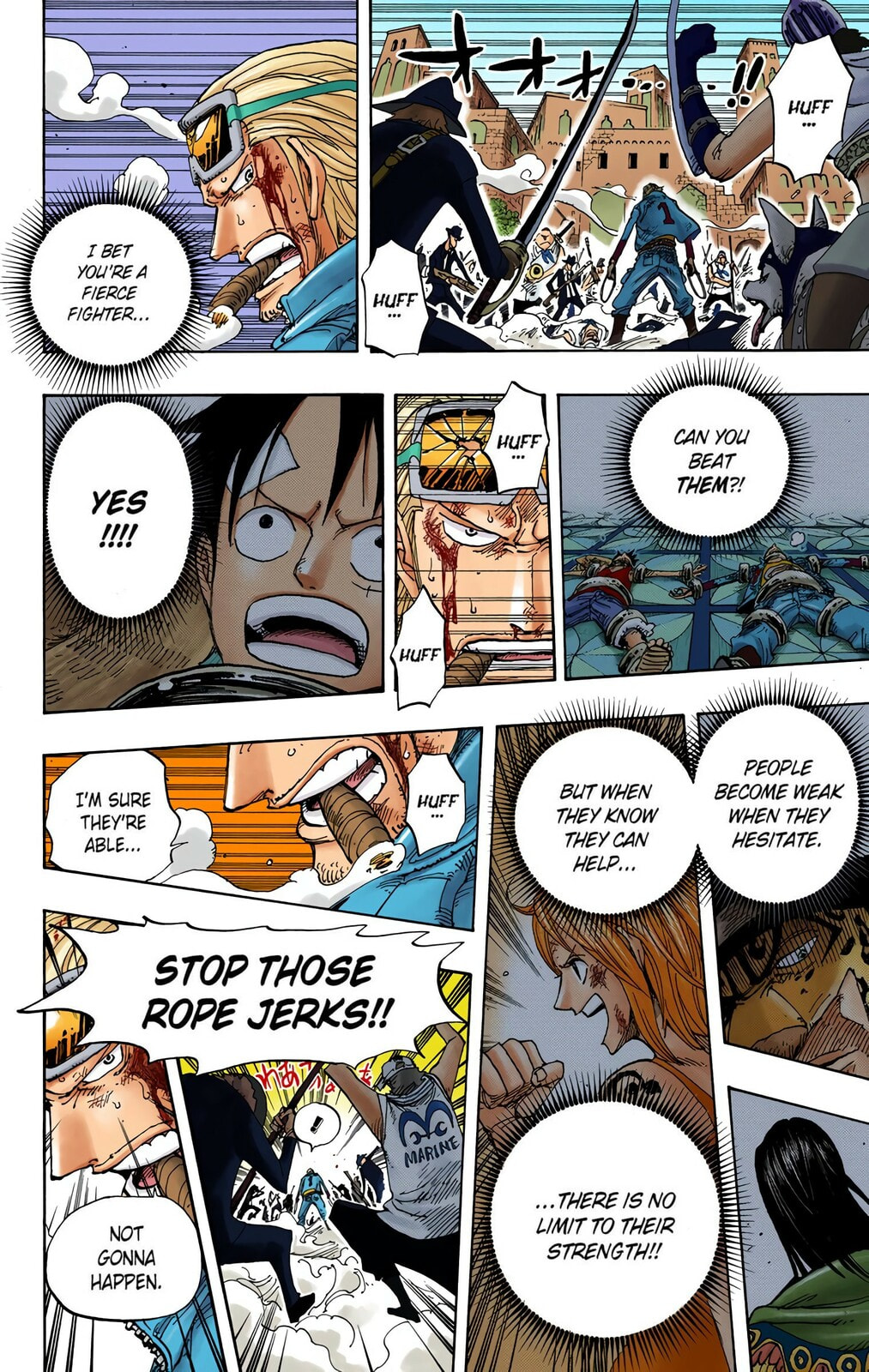 Read One Piece (Colored) chapter 383 image 7 on Lezhin