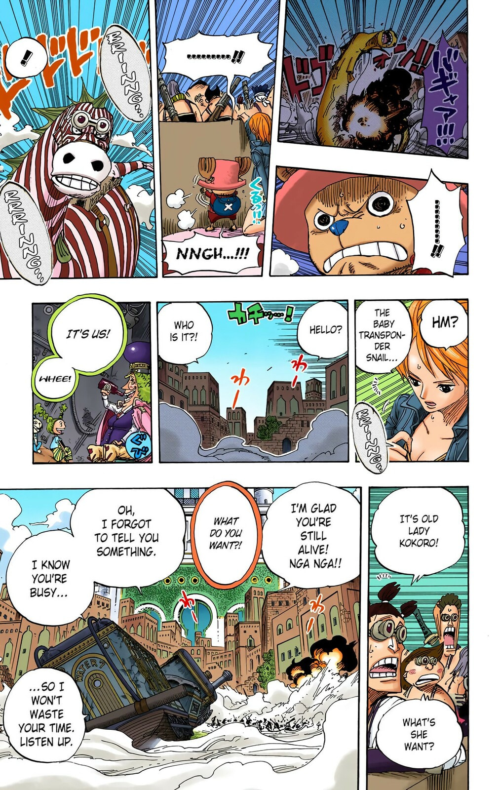 Read One Piece (Colored) chapter 384 image 10 on Lezhin