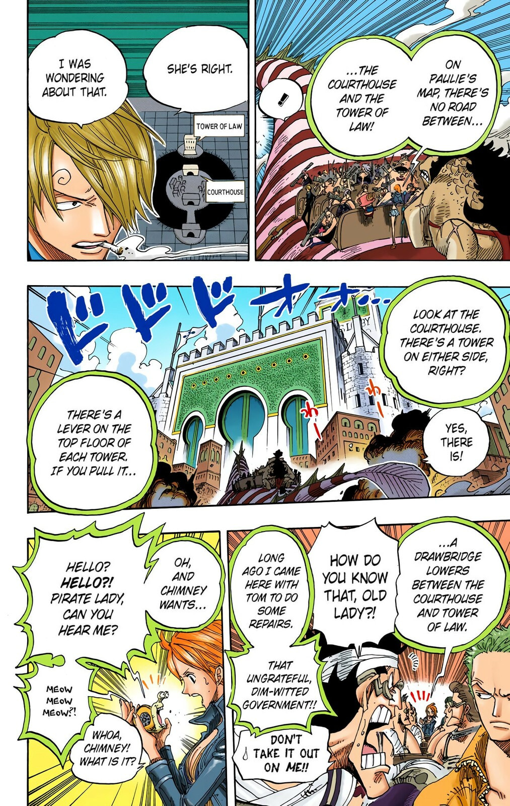 Read One Piece (Colored) chapter 384 image 11 on Lezhin
