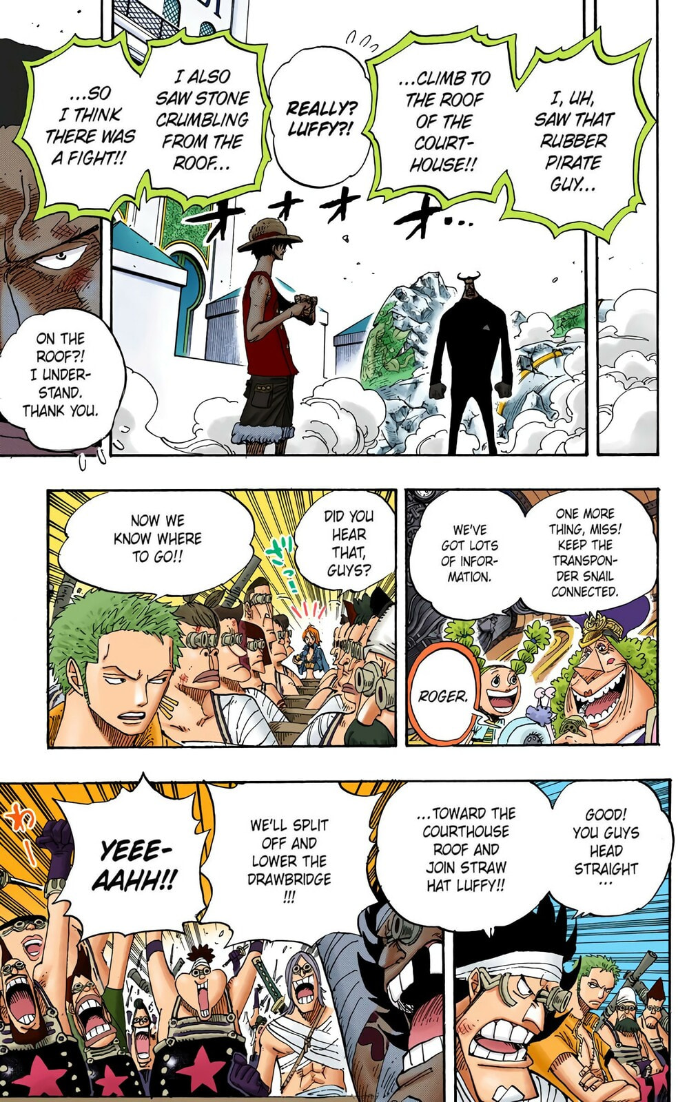 Read One Piece (Colored) chapter 384 image 12 on Lezhin