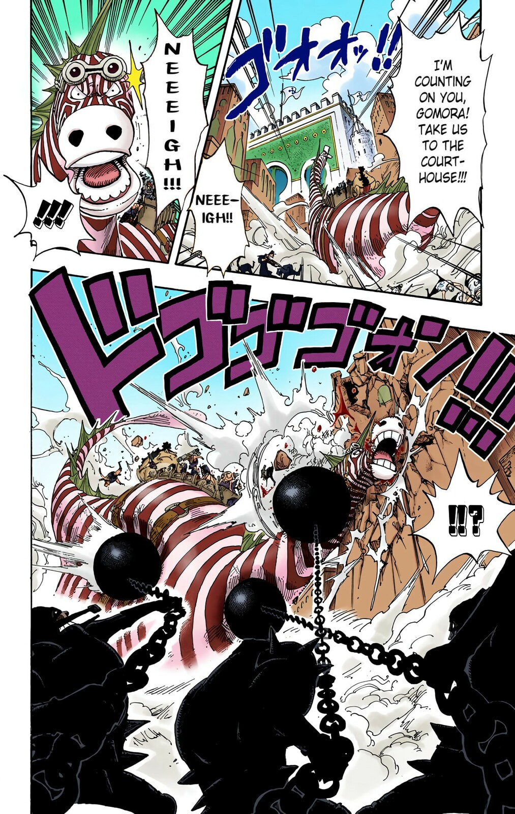 Read One Piece (Colored) chapter 384 image 13 on Lezhin