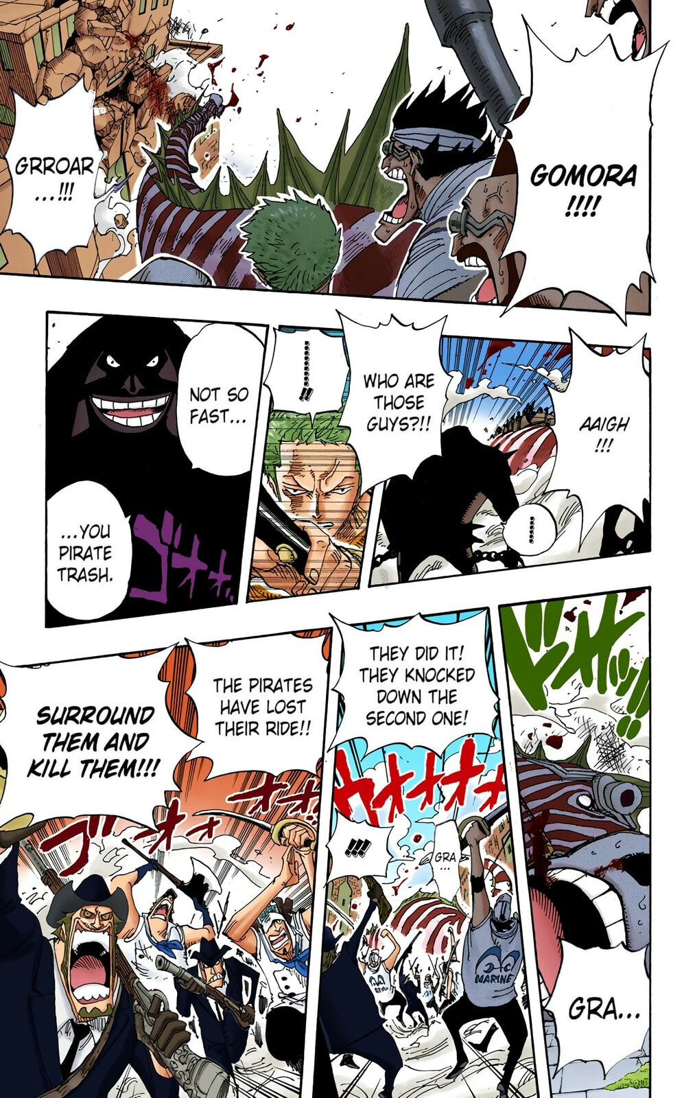Read One Piece (Colored) chapter 384 image 14 on Lezhin