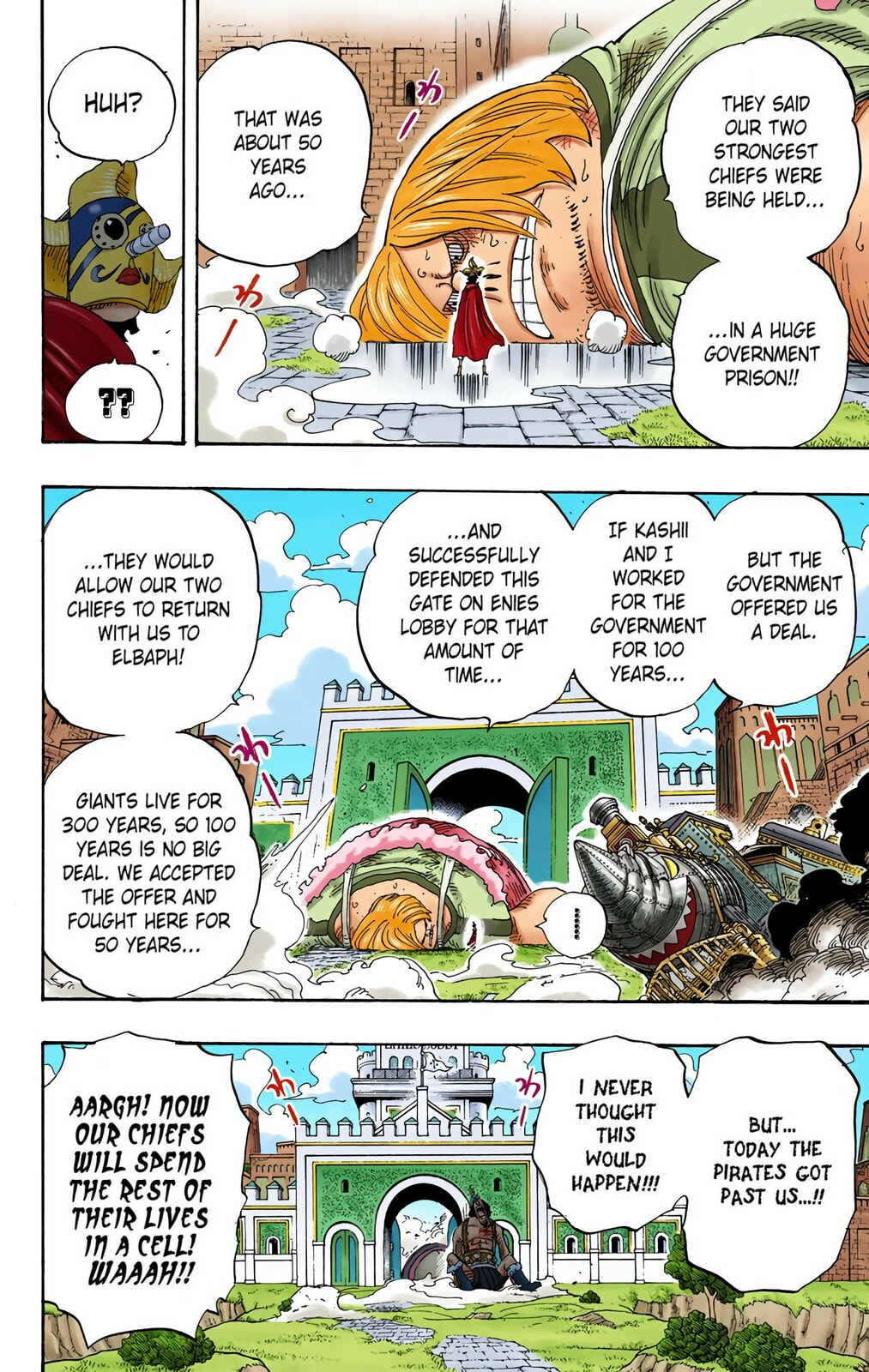 Read One Piece (Colored) chapter 384 image 5 on Lezhin