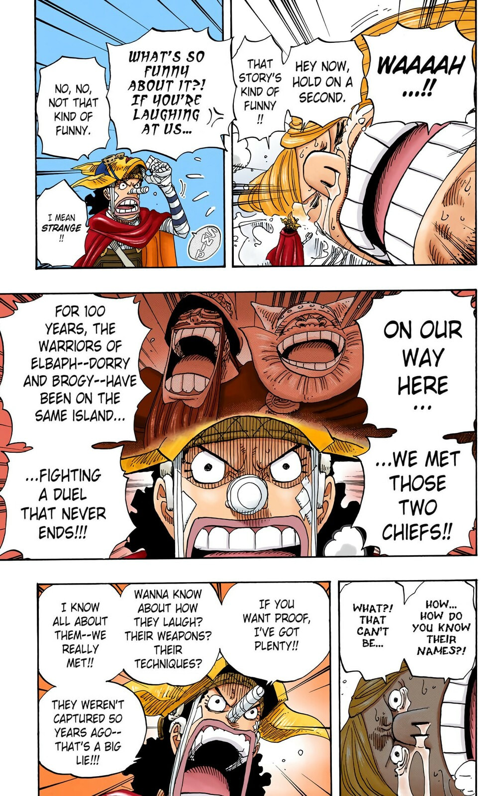 Read One Piece (Colored) chapter 384 image 6 on Lezhin