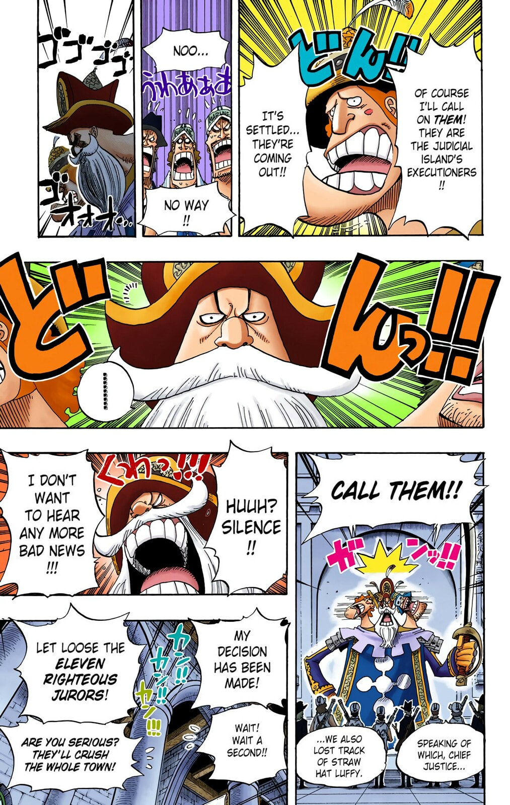 Read One Piece (Colored) chapter 384 image 8 on Lezhin