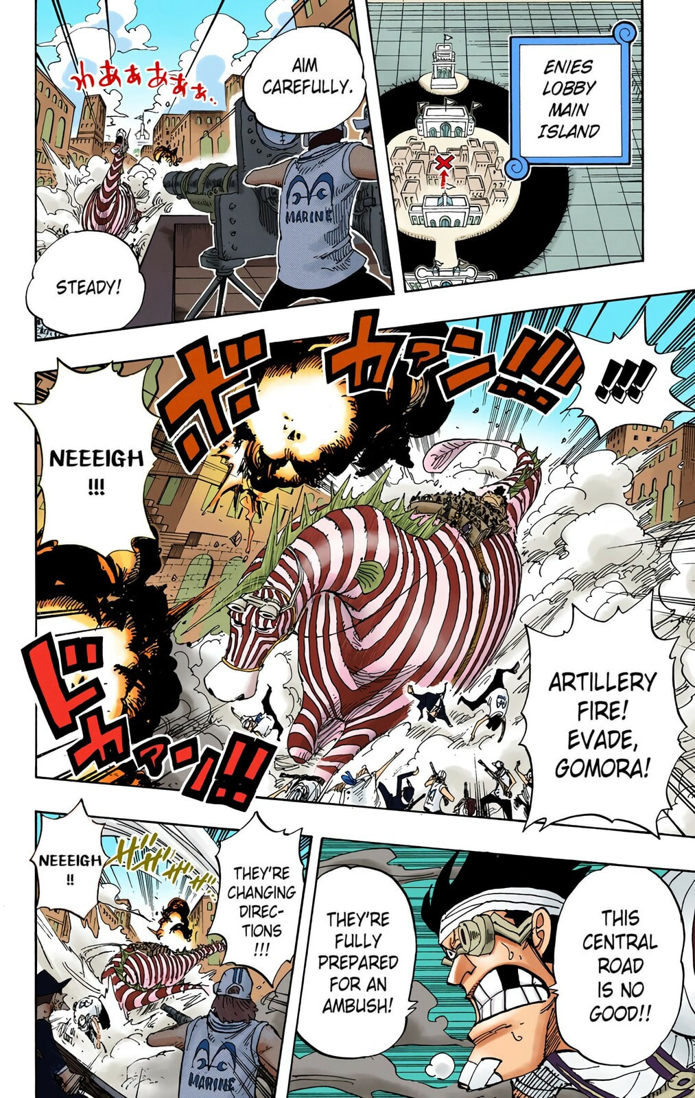 Read One Piece (Colored) chapter 384 image 9 on Lezhin